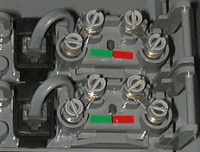 Terminals inside the Network Interface Unit